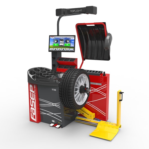 エイジ　マネジメントバランサ　AGE MANAGEMENT BALANCER V788 Cayman | Wheel Balancers | Fasep 2000 srl